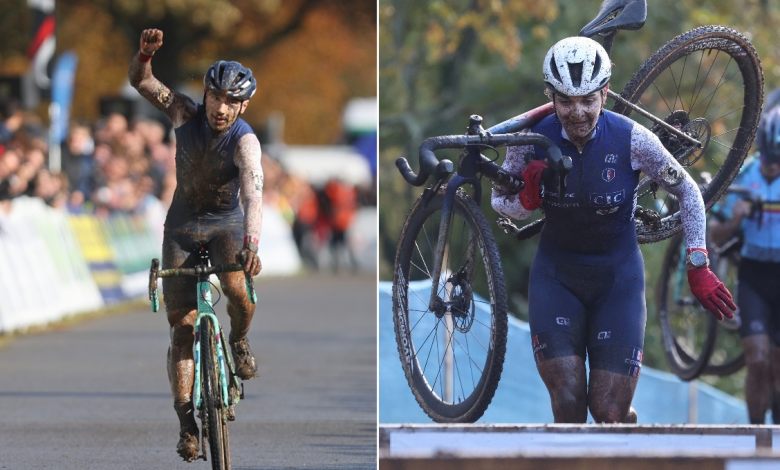 Cyclo Cross Europe L Quipe De France Avec Coureurs Pour