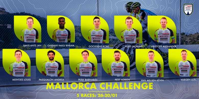 Challenge Majorque – Intermarché-Wanty-Gobert met Kristoff en Girmay