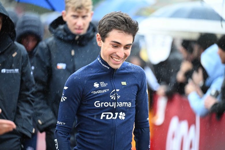 TDF.  Tour de France – Lenny Martinez in de Tour, Groupama-FDJ-configuratie