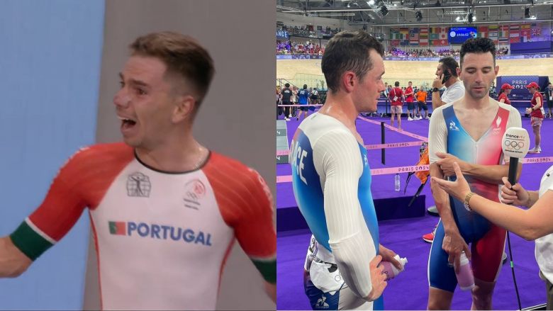 Track. Cycling. Paris 2024 – Portuguese win Madison, French far behind