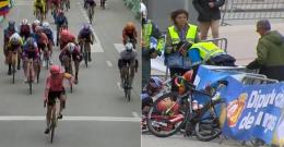 Tour de Burgos - Lotta Henttala la 1ère étape, violente chute de Balsamo