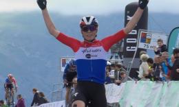 Tour de Burgos - Demi Vollering devant Évita Muzic sur la 2e étape