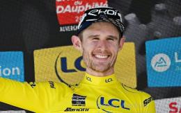 Critérium du Dauphiné - Derek Gee : «C'est vraiment spécial d'être en jaune»