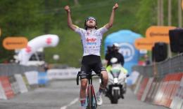 Tour d'Italie U23 - Jarno Widar vainqueur de la 3e étape et nouveau leader