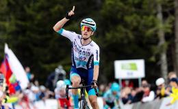 Tour de Slovénie - Pello Bilbao la 4e étape, l'étape reine, Aleotti résiste