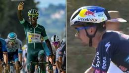 Tour de France - Girmay la 12e étape, Démare déclassé... Roglic perd très gros