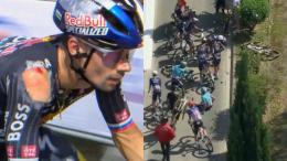 Tour de France - Primoz Roglic impliqué dans une chute... et perd le Tour ?