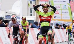 Tour du Lac Qinghai - Davide Persico a gagné la 6e étape, sa 1ère en pro