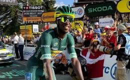 Tour de France - Biniam Girmay : «Avoir trois victoires et le maillot vert...»