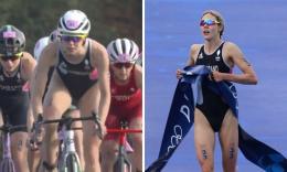 Paris 2024 - Cassandre Beaugrand en Or sur le triathlon de Paris 2024