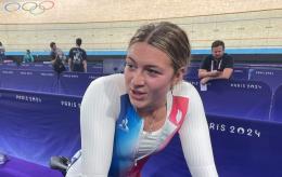 Paris 2024 - Mathilde Gros, en 8es de la vitesse : «Je suis à fond dedans»