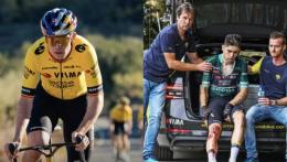 Route - Wout van Aert... une grave blessure au genou et sa saison est terminée