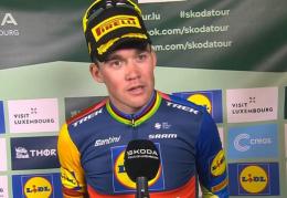 Tour de Luxembourg - Mads Pedersen : «Ce n'est pas de la chance...»