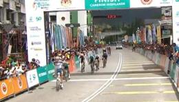 Tour de Langkawi - Max Poole la 3e étape... sa 1ère victoire chez les pros