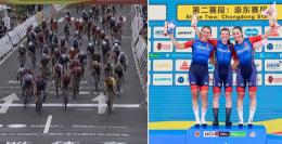 Tour de l'Île Chongming - Marta Lach la 2e étape... triplé Ceratizit-WNT !