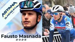 Transfert - Fausto Masnada va tenter de se relancer chez Astana Qazaqstan