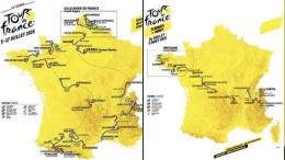 Tour de France - Les Tours de France 2025 vont traverser... 41 départements !