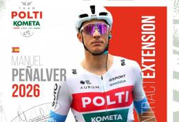 Transfert - La Polti Kometa prolonge un rapide coureur espagnol