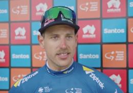 Tour Down Under - Sam Welsford : «Toujours en bleu, je suis content...»