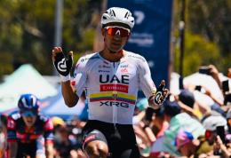 Tour Down Under - Jhonatan Narvaez la 5e étape et la totale à Willunga Hill